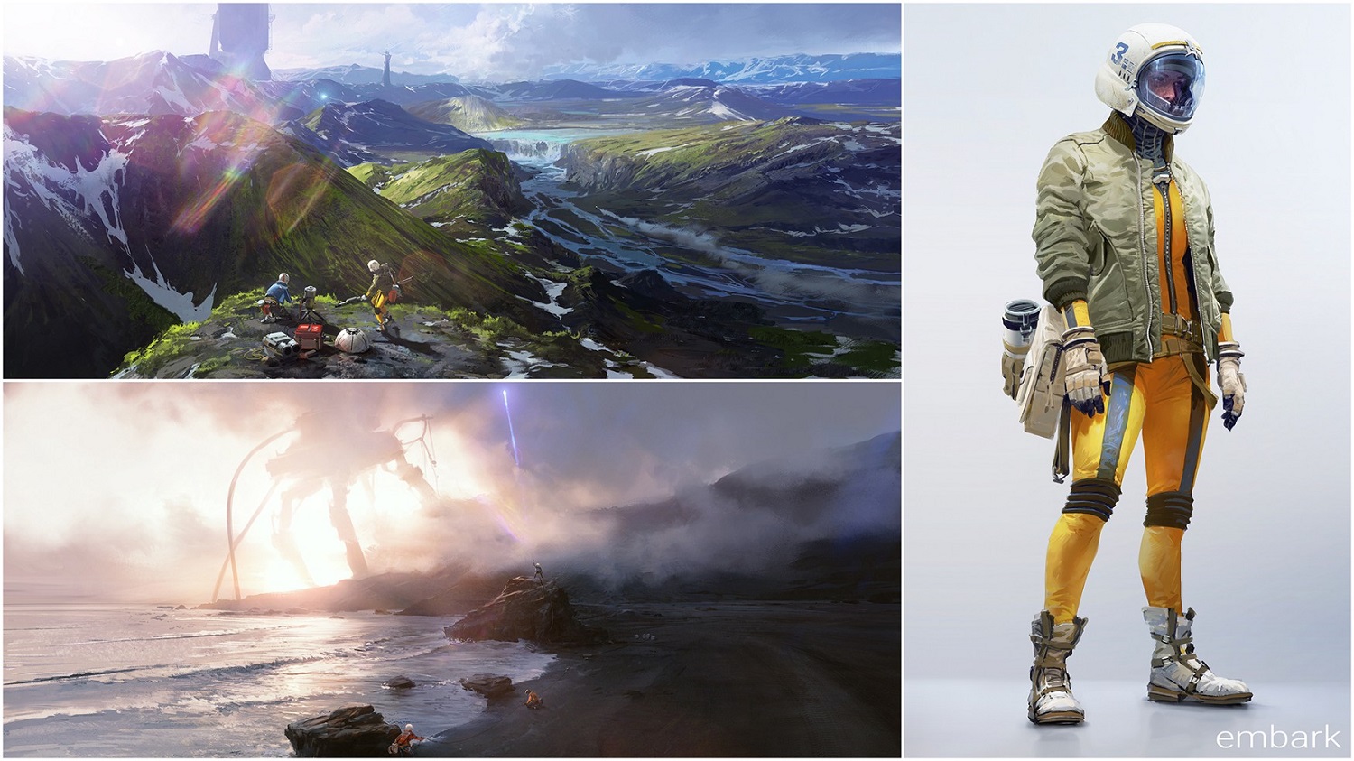 Premiers concepts du jeu de Embark Studios