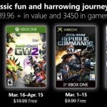 Games With Gold mars 2019 : la liste des jeux Xbox gratuits