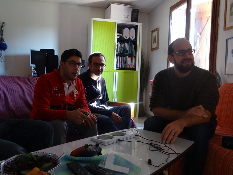 En pleine discusssion...