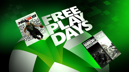 News : Free Play Days Xbox : Rainbow Six Siege et NBA 2K19 gratuits ce week-end