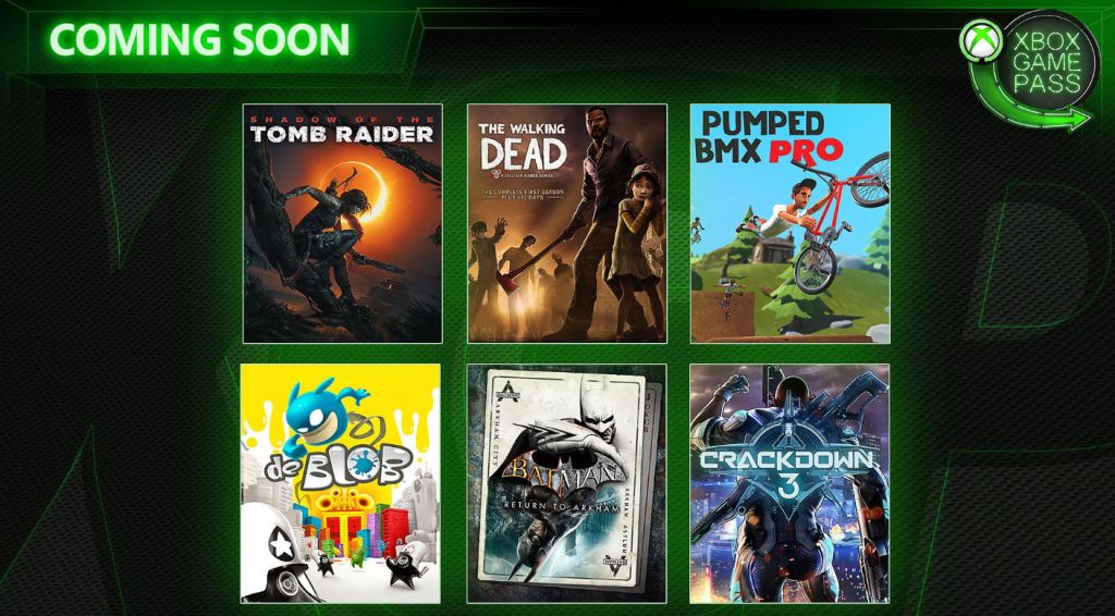 Xbox Game Pass février 2019 : Crackdown 3, Shadow of the Tomb Raider et plus !