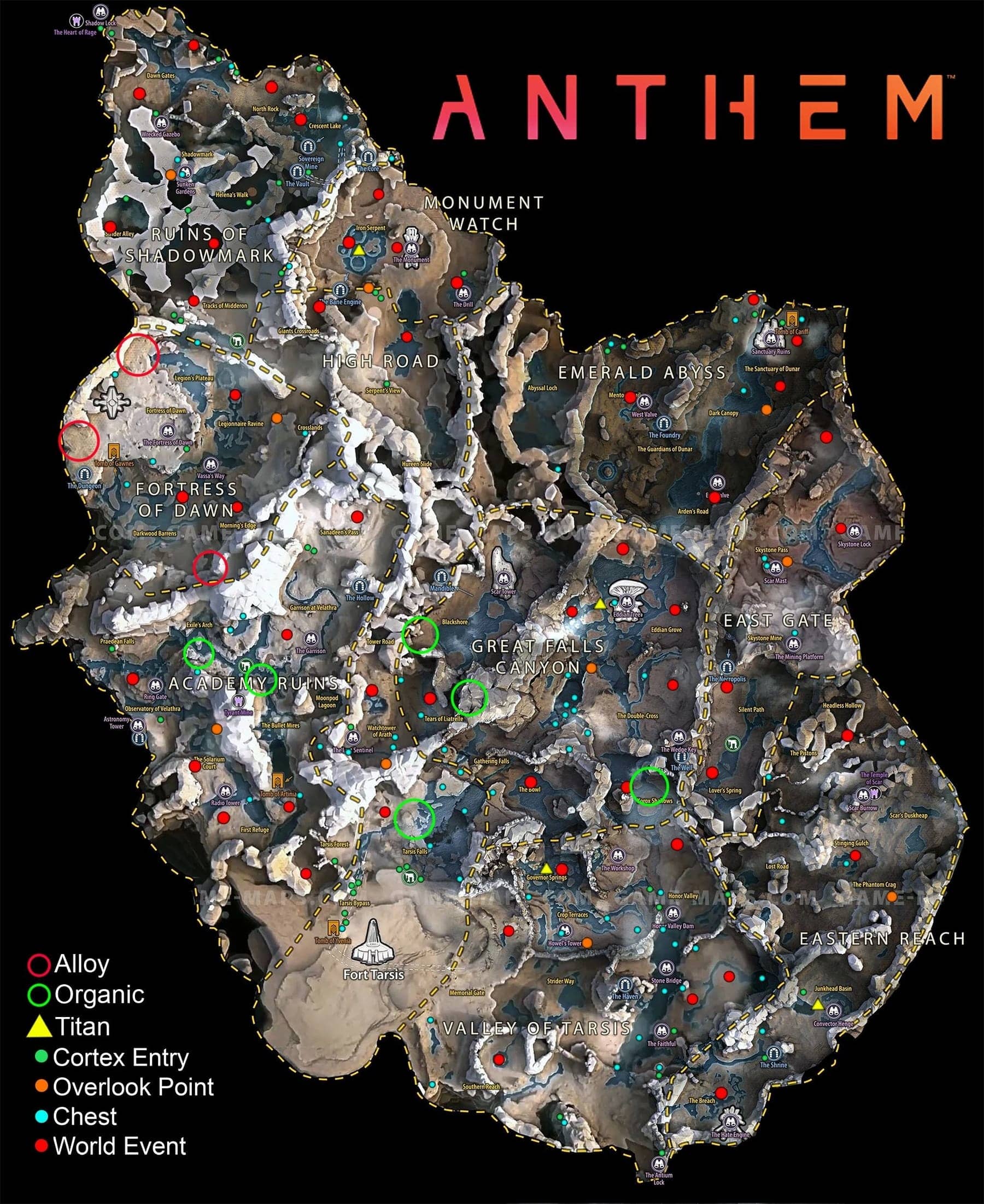 Carte d'Anthem