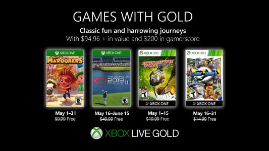 News : Games With Gold mai 2019 : la liste des jeux Xbox gratuits