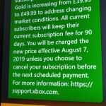 Le prix du Xbox Live augmente au UK dès le 8 mai