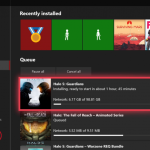La durée estimée d’un téléchargement bientôt affichée sur Xbox One