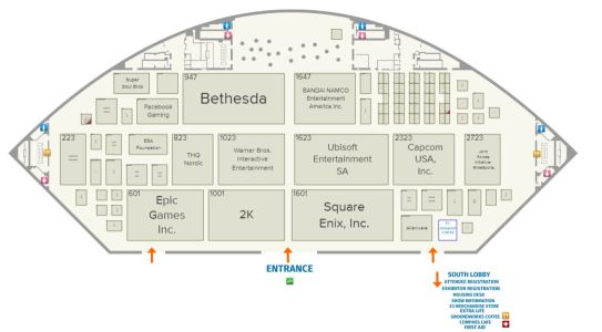 News : E3 2019 : les plans du salon sont révélés, sans Playstation ni Xbox