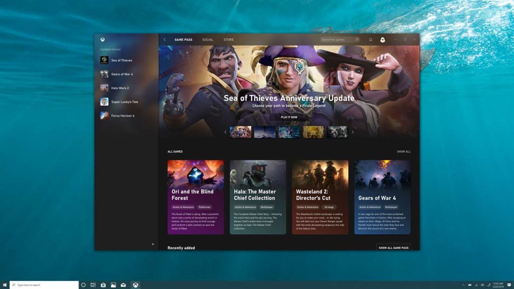 Xbox app : une application PC qui fait peau neuve