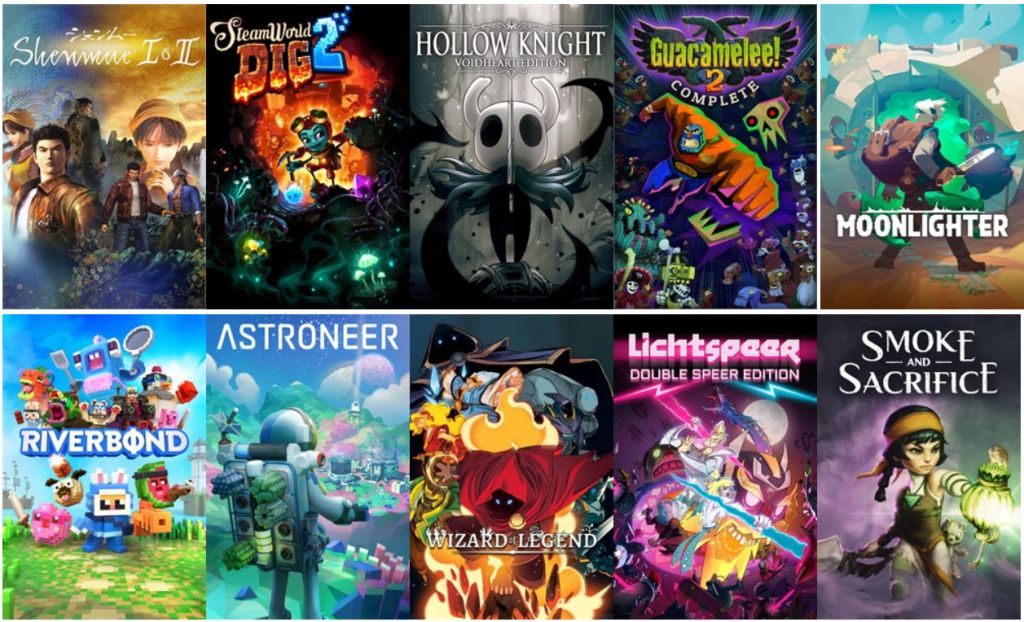 Xbox Game Pass : plus de 20 nouveaux jeux ! Shenmue, Astroneer, Moonlighter, etc