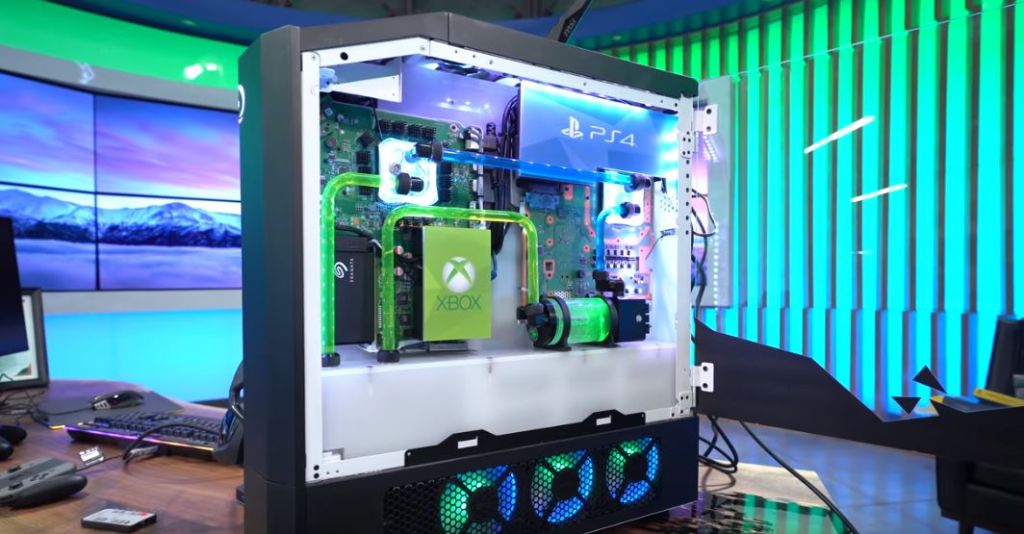 The Origin Big O : la machine ultime qui combine PS4, Xbox One, Switch et gros PC