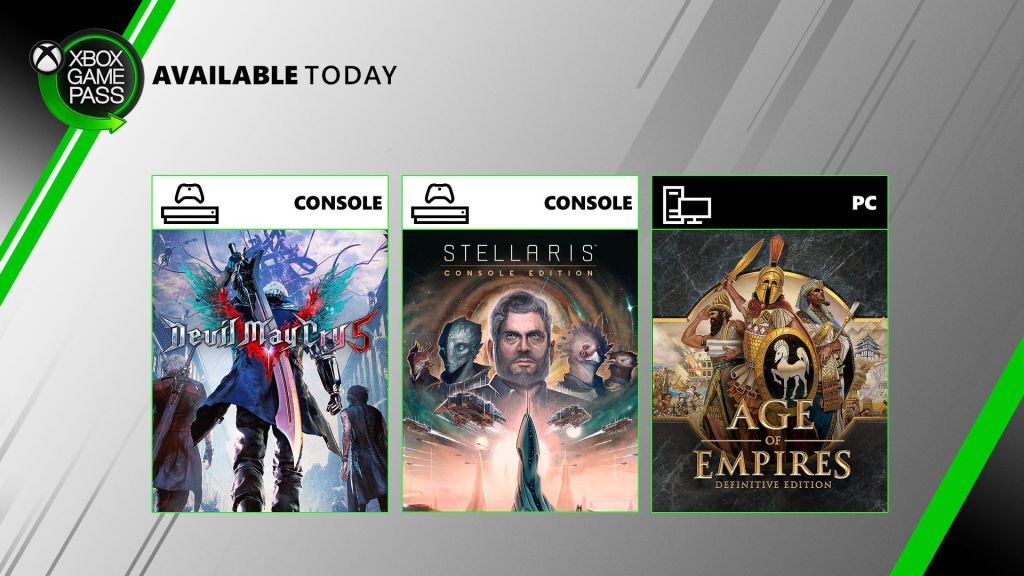 Xbox Game Pass Août 2019 : 15 jeux, Devil May Cry 5 AUJOURD’HUI !