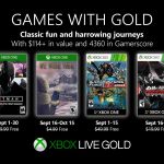 Games With Gold septembre 2019 : la liste des jeux Xbox gratuits