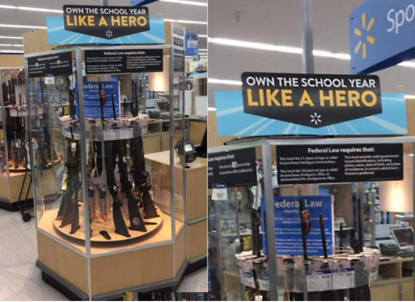 Walmart poursuit la vente d&rsquo;armes mais censure les jeux violents