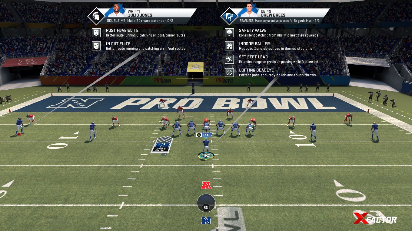 Le 1er match est le Pro Bowl. De quoi mettre en évidence le XFactor des stars