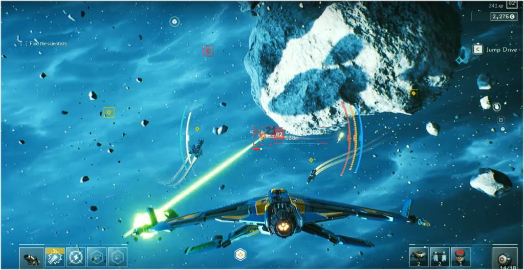 12 minutes de gameplay d’Everspace 2, le Diablo de l’espace ?