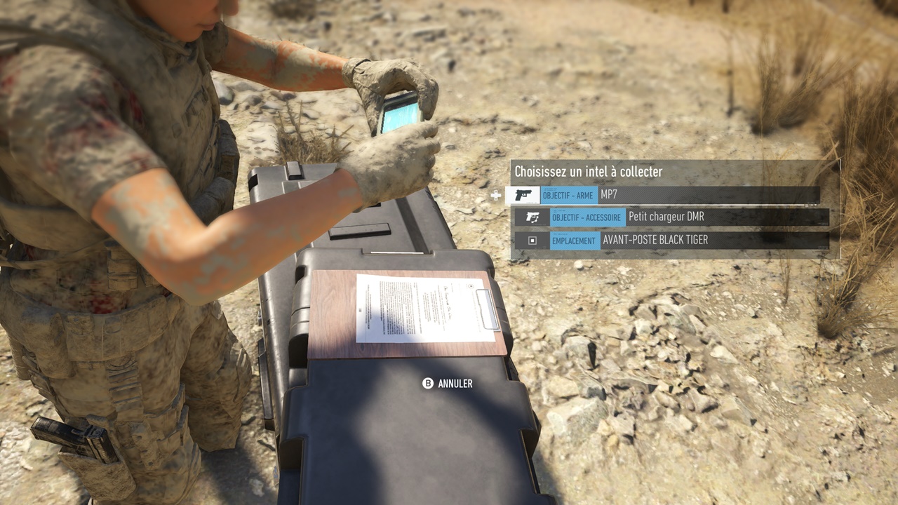 La collecte d'intel est similaire à Wildlands