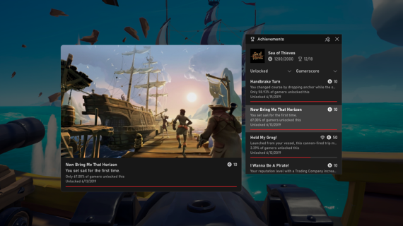 La Xbox Game Bar PC affiche maintenant le framerate et les succès