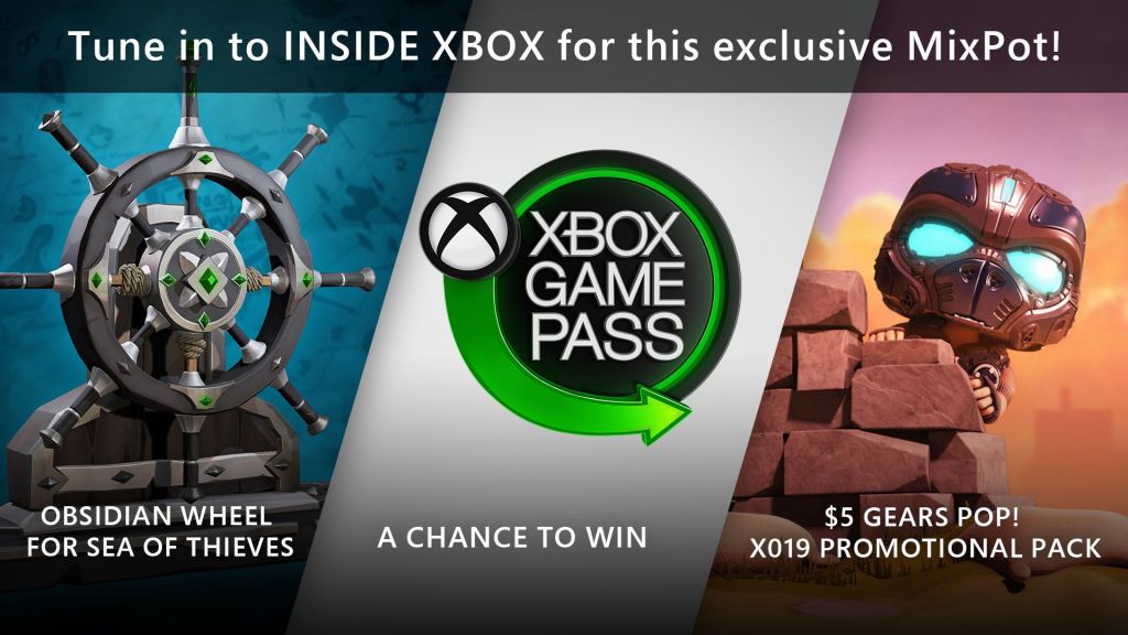 Mixpot X019 : du Sea of Thieves, Gears POP! et Xbox Game Pass Ultimate à gagner