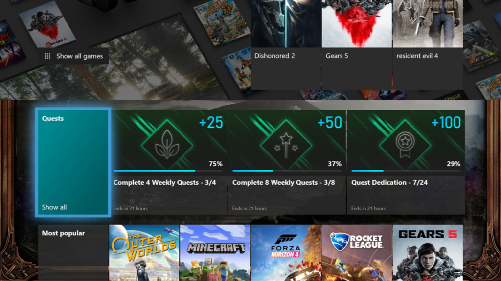 Les quêtes Xbox Game Pass évoluent et concernent tous les jeux