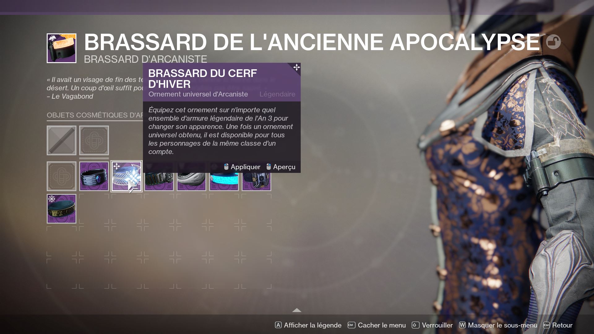 On peut personnaliser l'apparence de nos équipements beaucoup plus facilement