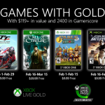 Games With Gold février 2020 : la liste des jeux Xbox gratuits