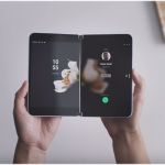 Téléphone Surface Duo : l&rsquo;interface double écran de Microsoft se dévoile