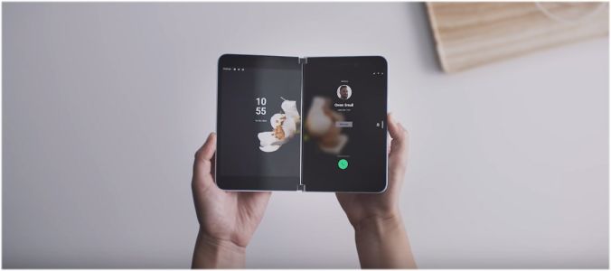 News : Téléphone Surface Duo : l’interface double écran de Microsoft se dévoile