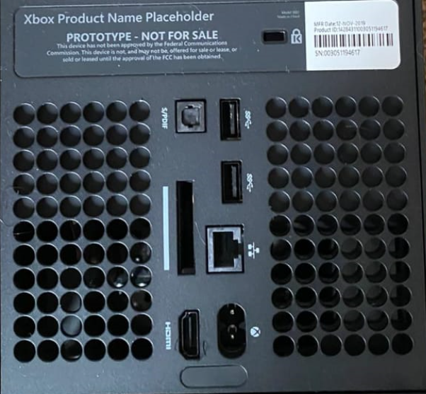 Xbox Series X : Microsoft a prévu un port pour l&rsquo;extension de mémoire
