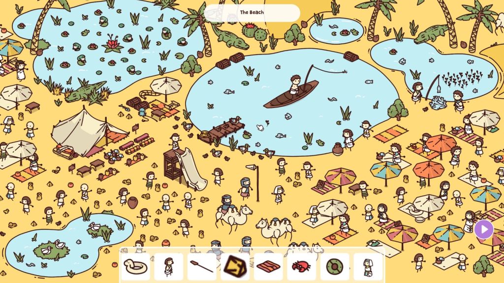 Test – Hidden Through Time – Où est Clicky ?