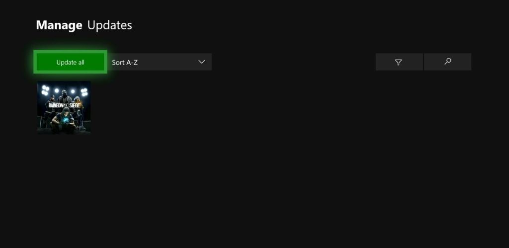 Un bouton pour TOUT mettre à jour d&rsquo;un coup arrive dans une mise à jour Xbox One