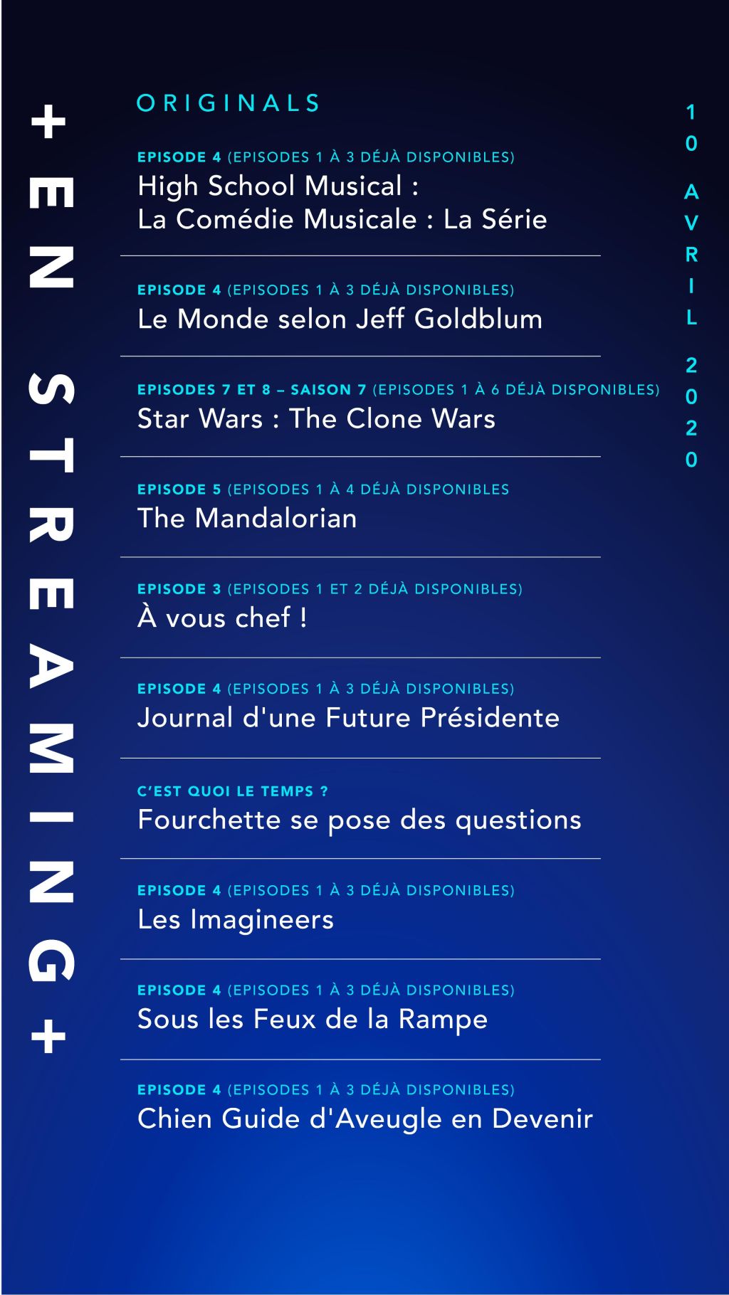 Disney+ : liste des séries et films sortis ce vendredi (dont Edward aux mains d&rsquo;argent)