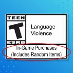 ESRB : une nouvelle indication pour prévenir des loot-boxes dans les jeux