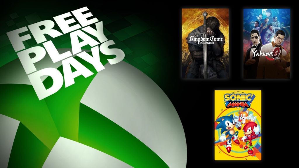 Free Play Days : 3 jeux jouables gratuitement ce week-end sur Xbox One