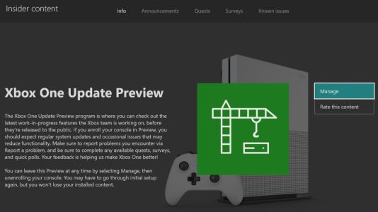 News : Mise à jour Xbox One pour les insiders : des corrections de bugs
