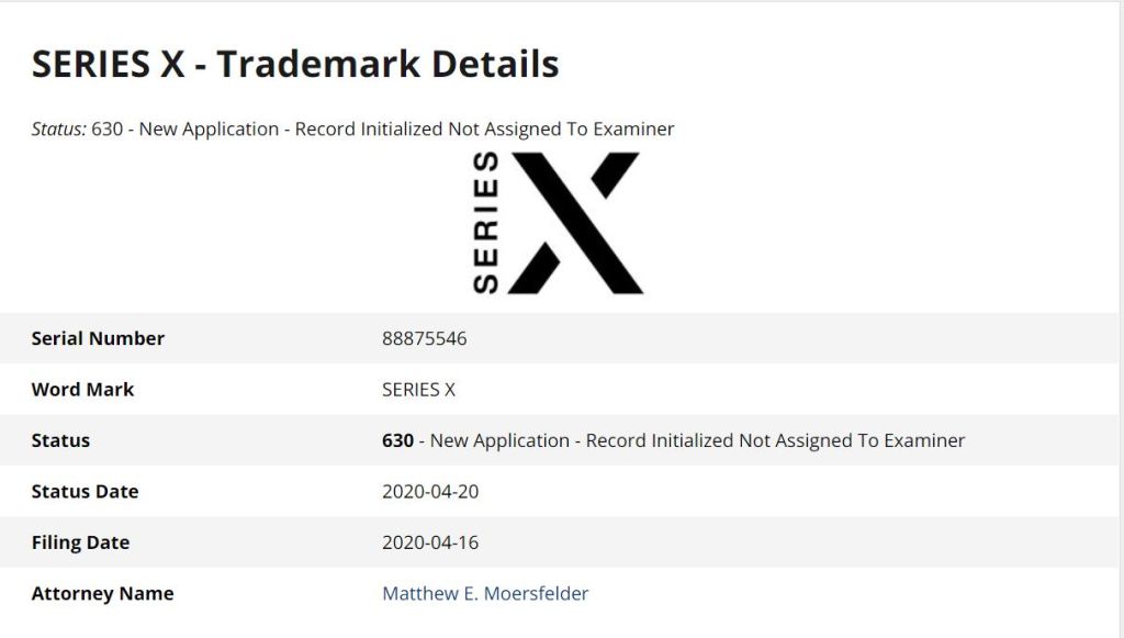 Un nouveau logo Xbox Series X déposé par Microsoft