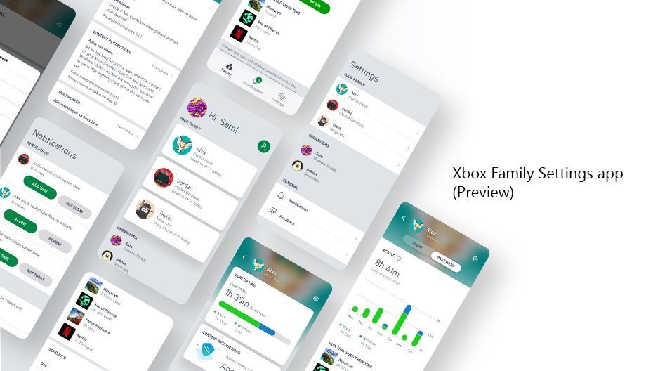 Protection des enfants sur Xbox : l’application Xbox Family Settings est lancée