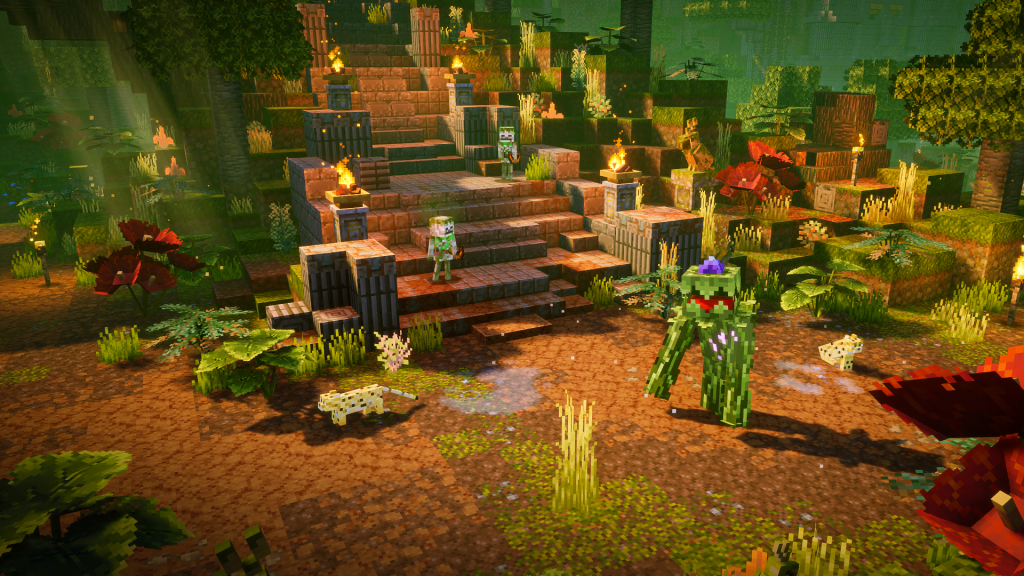 Minecraft Dungeons : le DLC Jungle Awakens arrive la semaine prochaine