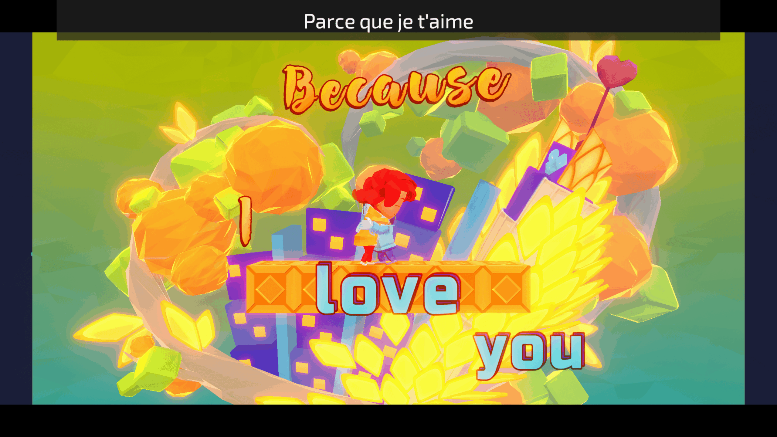 Et des couleurs vives pour le bonheur
