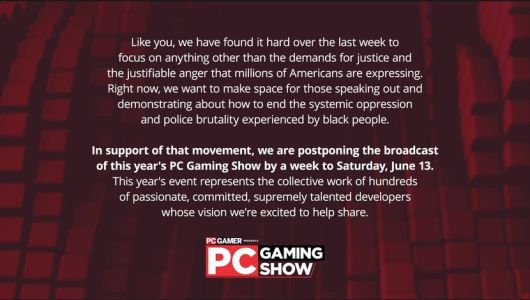 News : Le PC Gaming Show et le Future Games Show sont également repoussés !