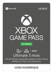Bon plan : [Bon Plan] Xbox Game Pass Ultimate 3 mois + 1 mois gratuit