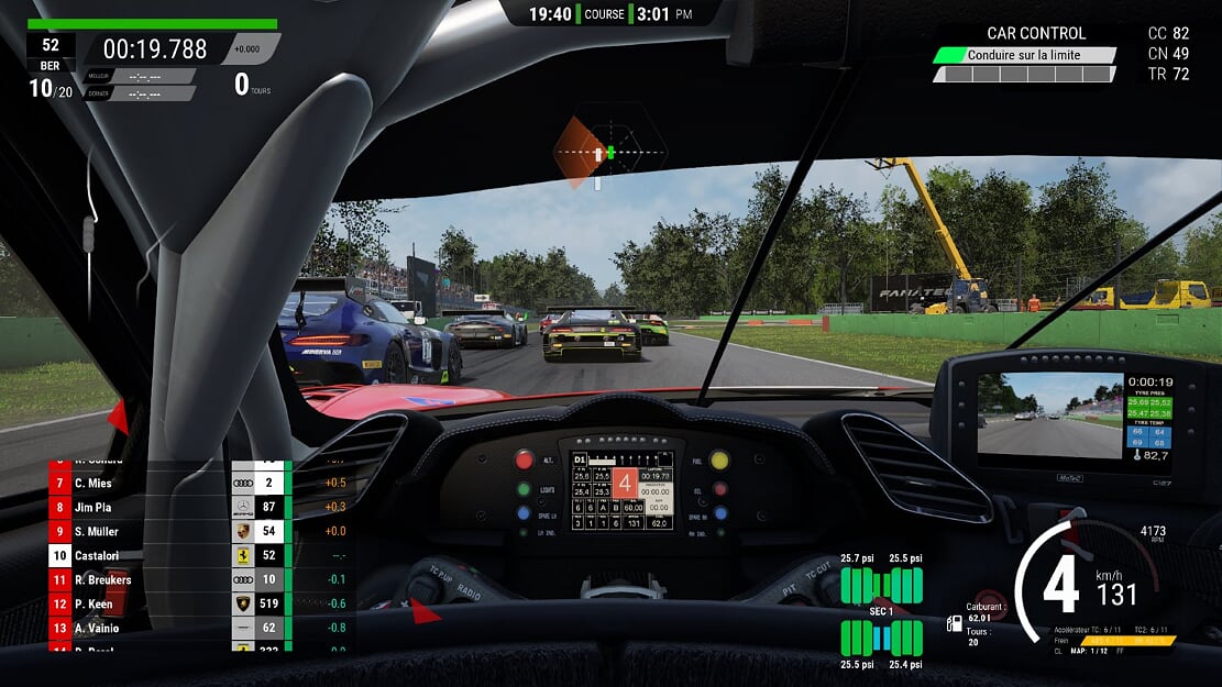 Le radar sera votre meilleur ami pendant la course