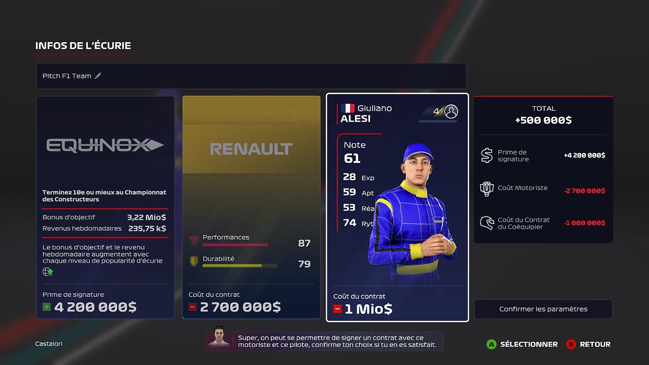 On aurait préféré le Slip français comme sponsor principal.