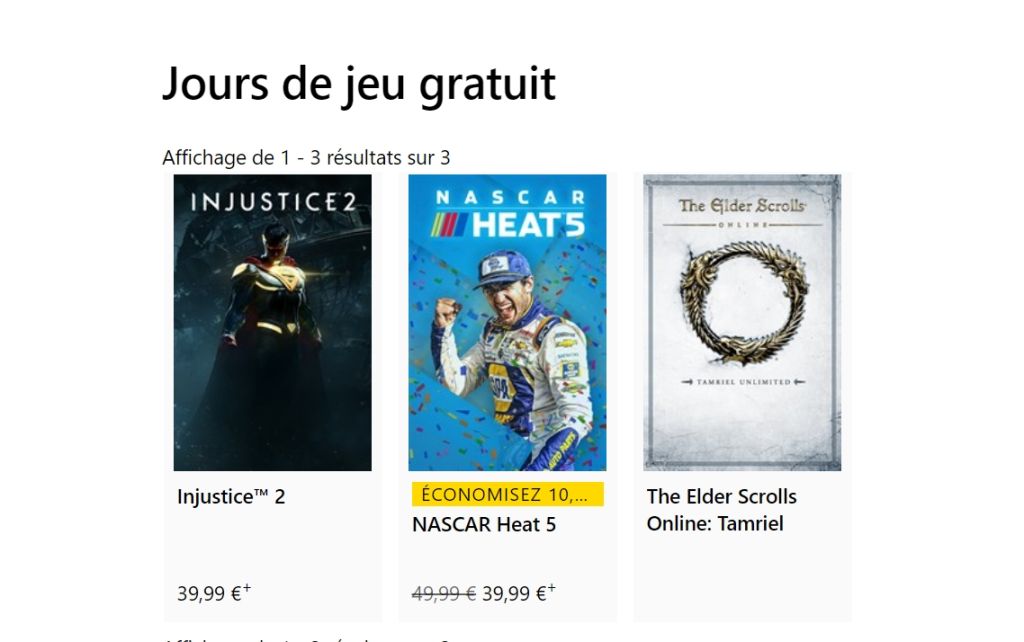 Free Play Days : voici les 3 jeux jouables gratuitement ce week-end