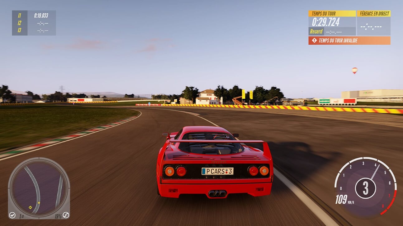 La piste de Fiorano n'est disponible que pour les Ferrari