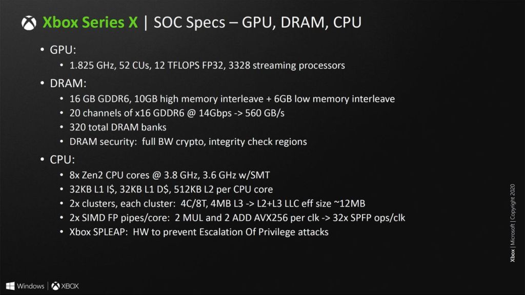 Xbox Series X : on décortique son architecture en détails (Hot Chips 2020) !