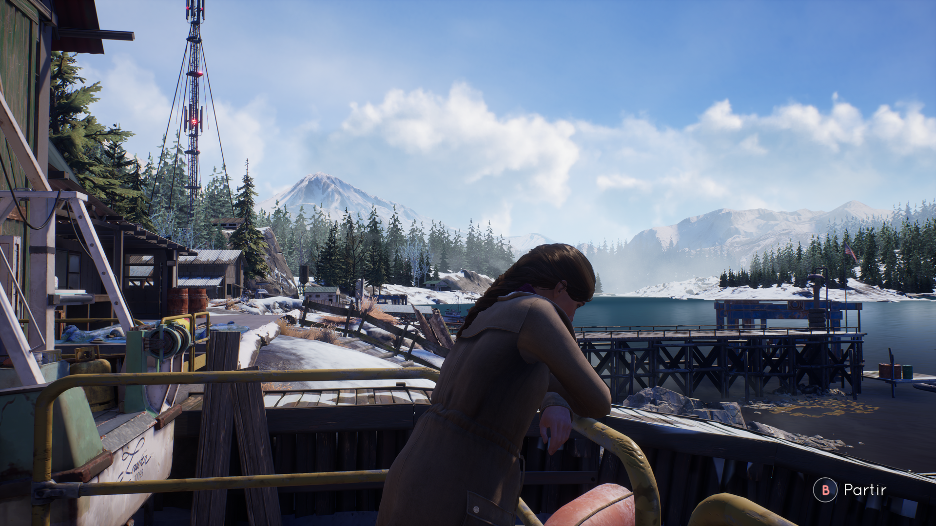 Alyson a des raisons d'être pensive