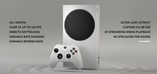 News : Xbox Series S : specs et fiche technique confirmée, voici tous les détails