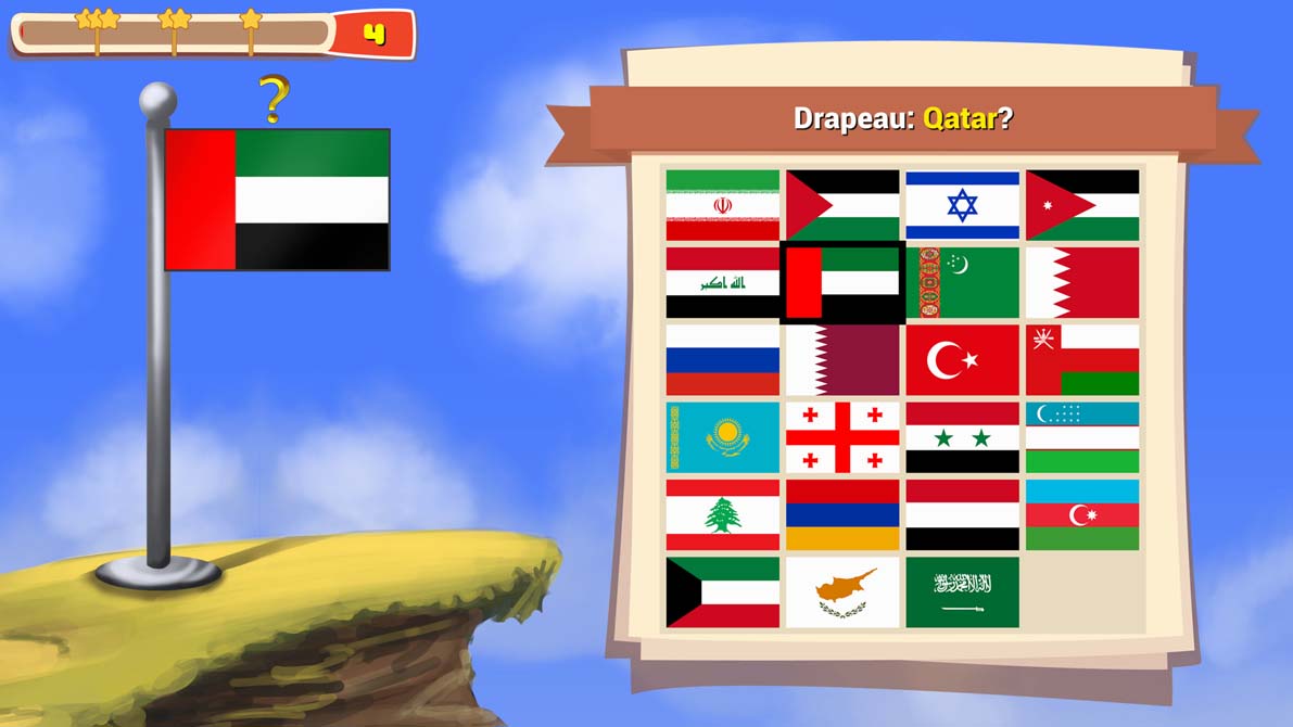 L'équipe de football du Qatar est plus facile à trouver que son drapeau...