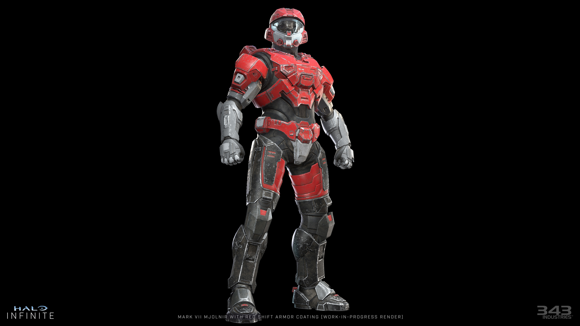 Armure Red Shift dans Halo Infinite