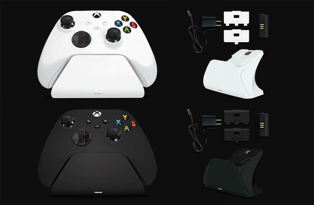 Recharge pour manette Xbox : la station officielle est disponible en précommande (noir et blanc)