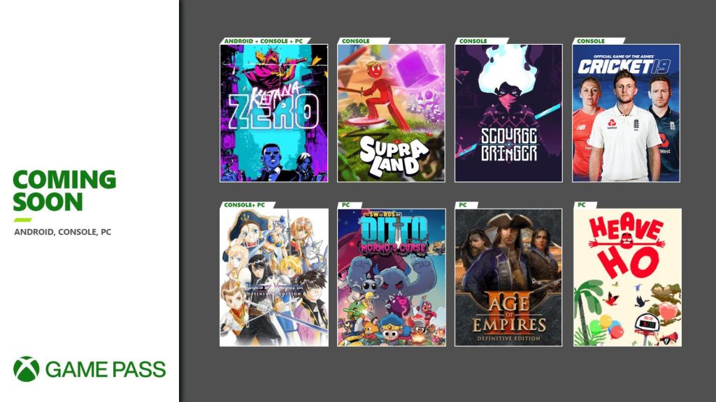 Xbox Game Pass octobre 2020 : la liste des jeux Xbox du mois (3 de plus)